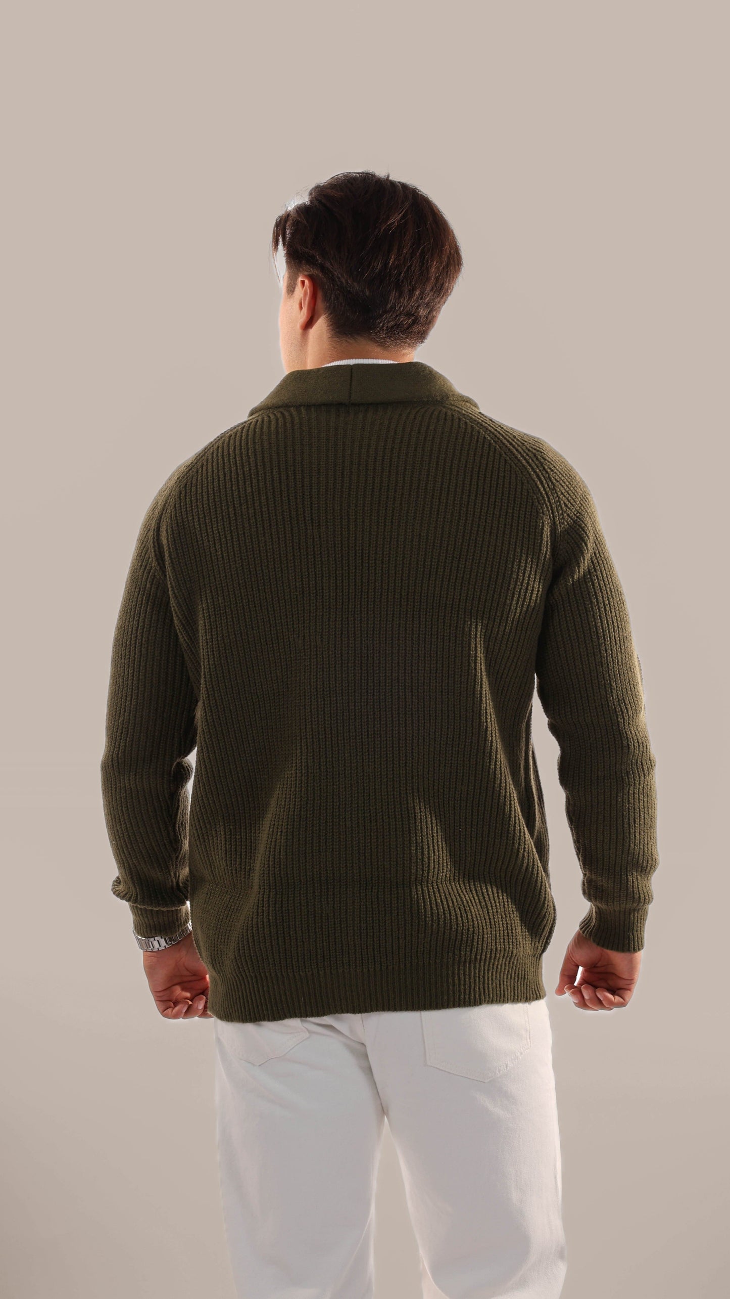 Old money Men's Winter Fit Cardigan