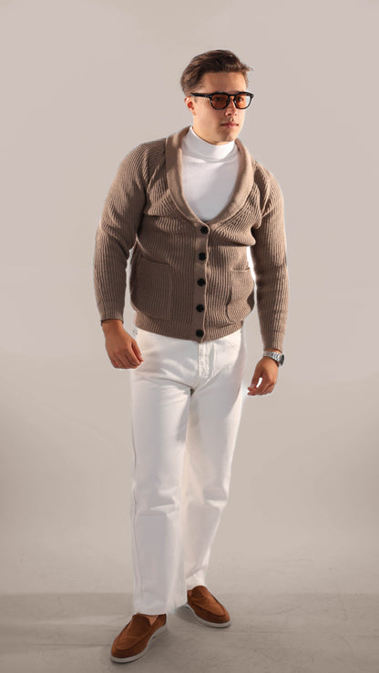 Old money Men's Winter Fit Cardigan