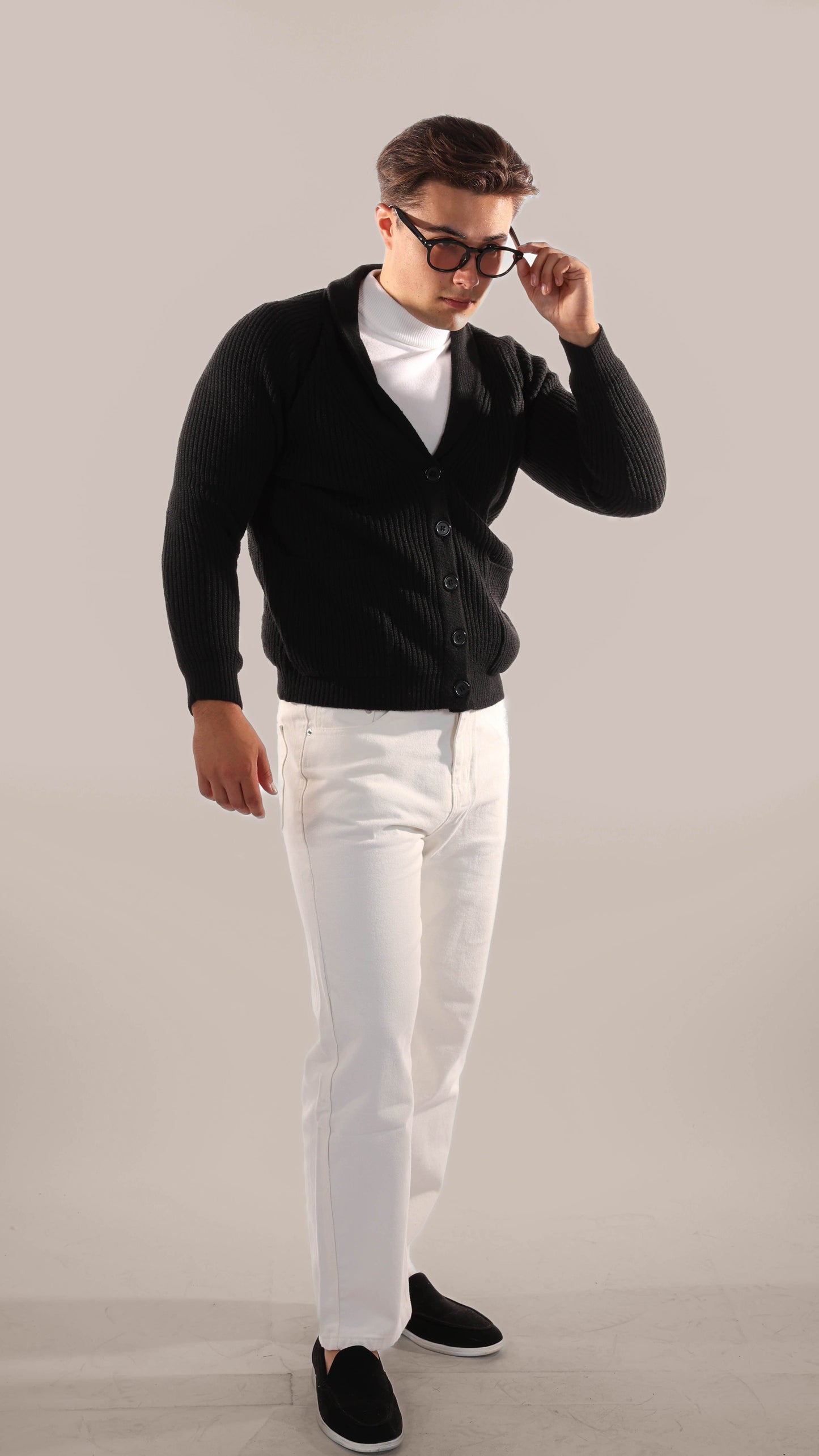 Old money Men's Winter Fit Cardigan