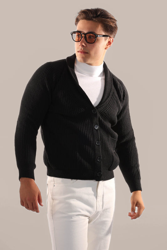 Old money Men's Winter Fit Cardigan