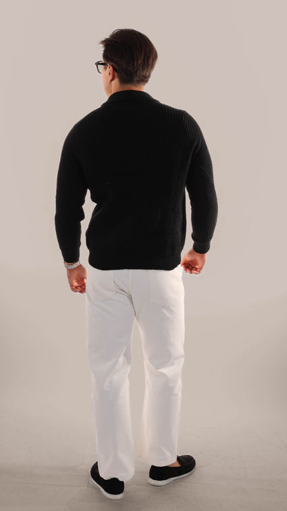 Old money Men's Winter Fit Cardigan