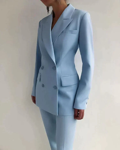 Classic Fit Womens Blazer Suit Jacket - BritishElegance
