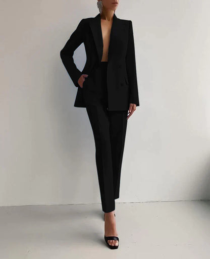 Classic Fit Womens Blazer Suit Jacket