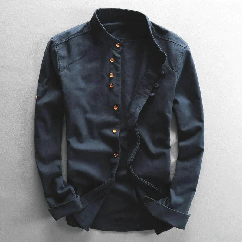 Classic Fit Men's Button Down Dress Shirt - BritishElegance