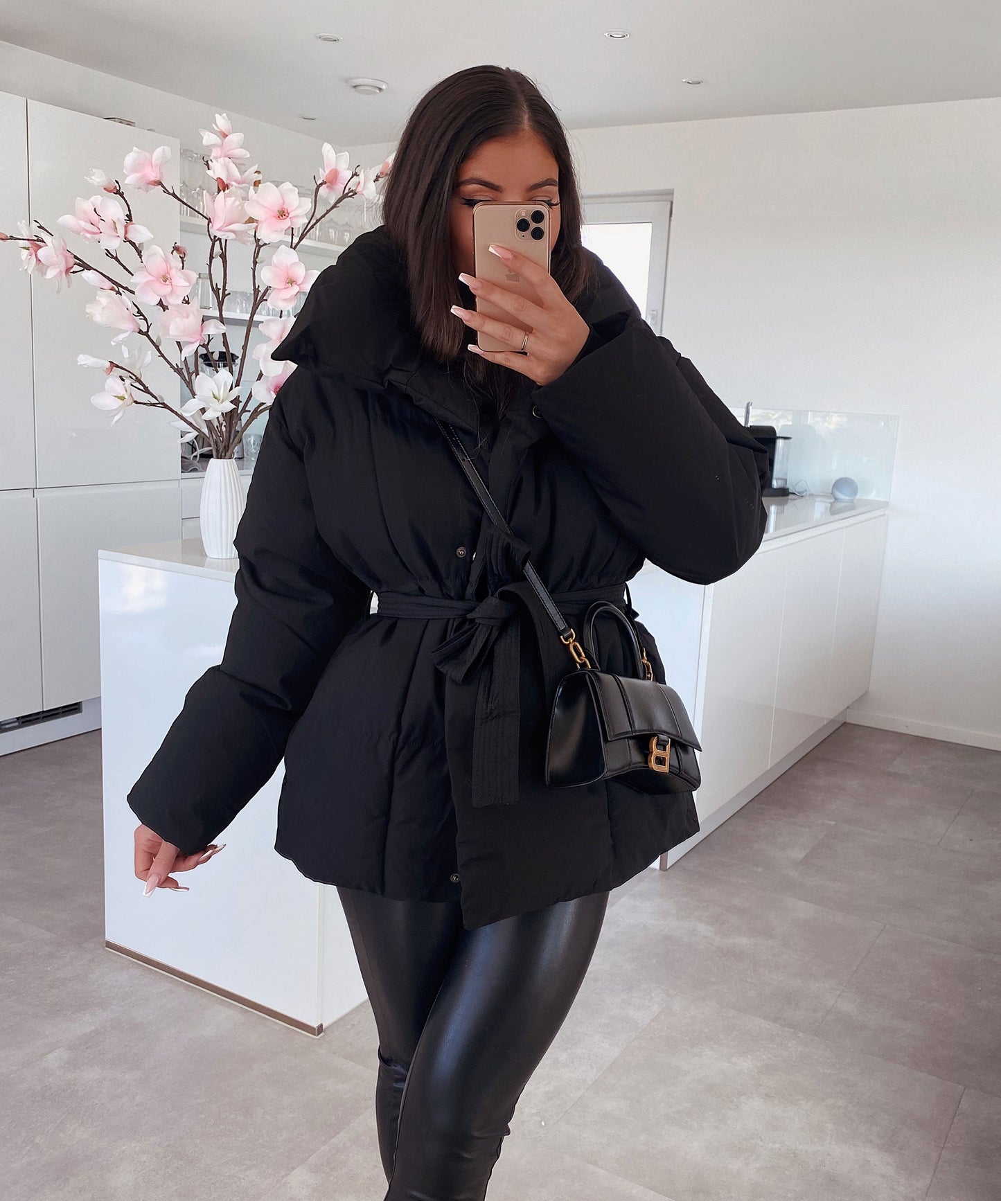 Sophia | Short Black Jacket for Women
