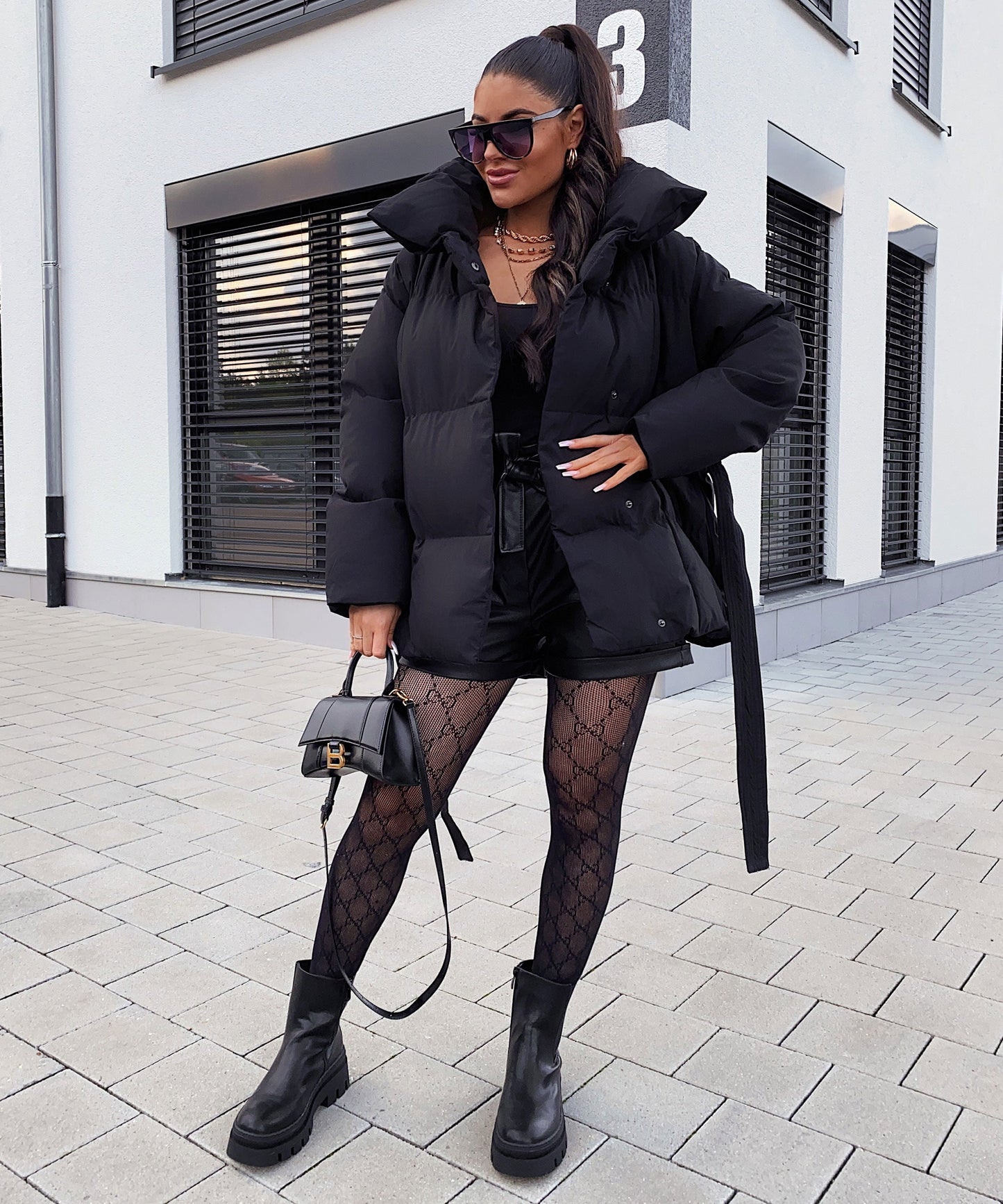 Sophia | Short Black Jacket for Women