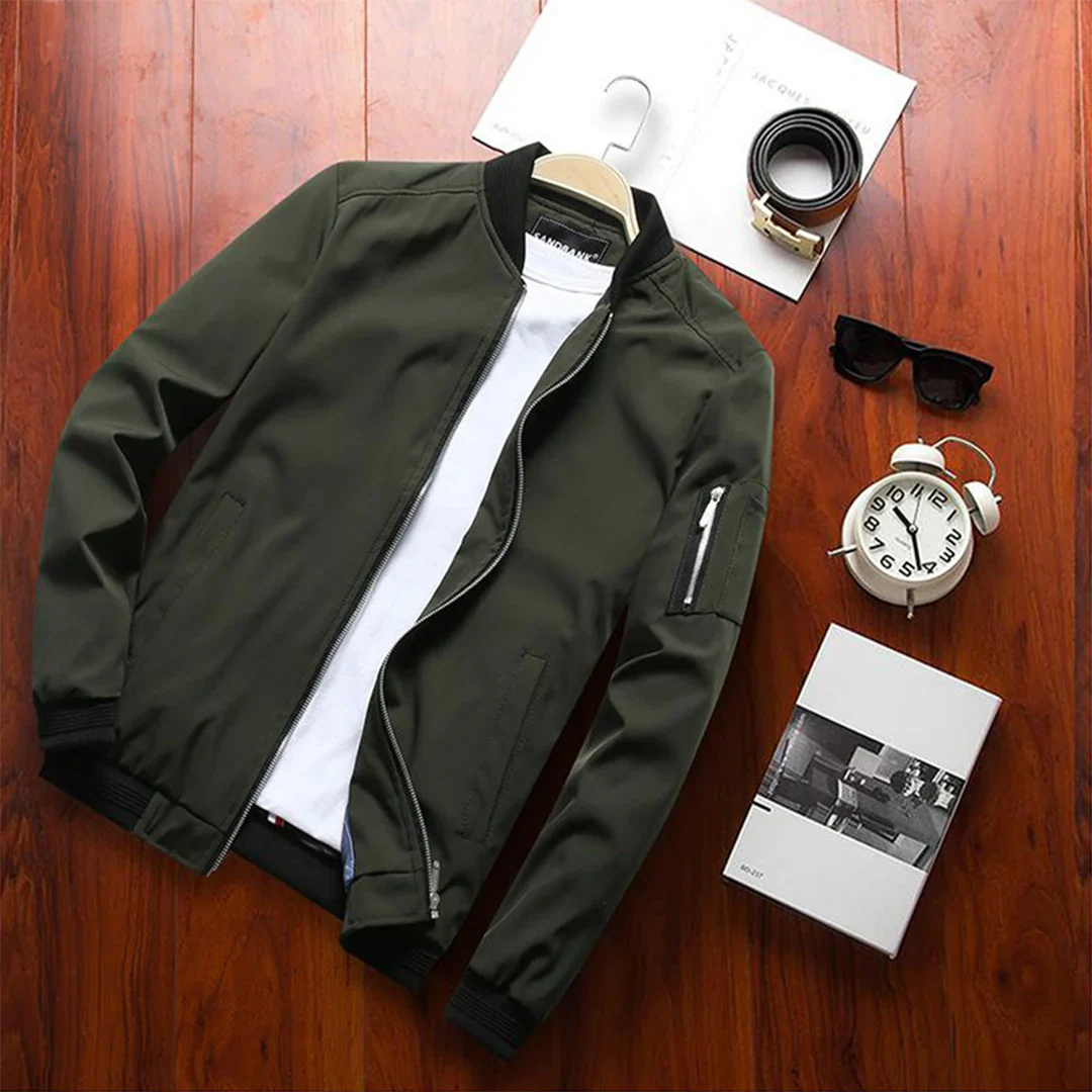 Jacket – Bomber Polyester Blend & Close Waist Waterproof
