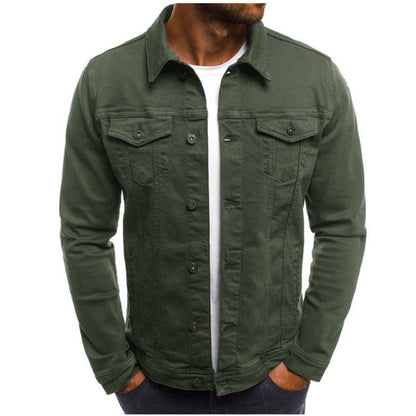 Jacket - Button Front Shirt Collar & Pocket Storage