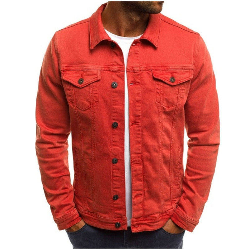 Jacket - Button Front Shirt Collar & Pocket Storage