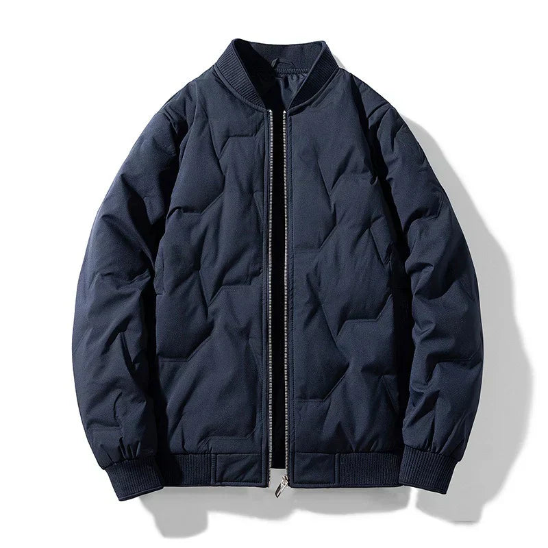 Men's Insulated Padded Bomber Jacket