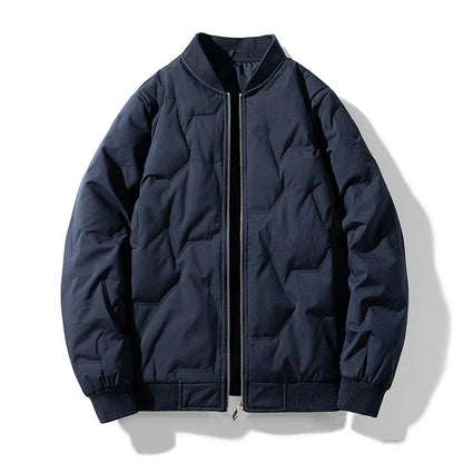 Men's Insulated Padded Bomber Jacket