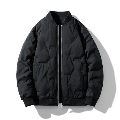 Men's Insulated Padded Bomber Jacket