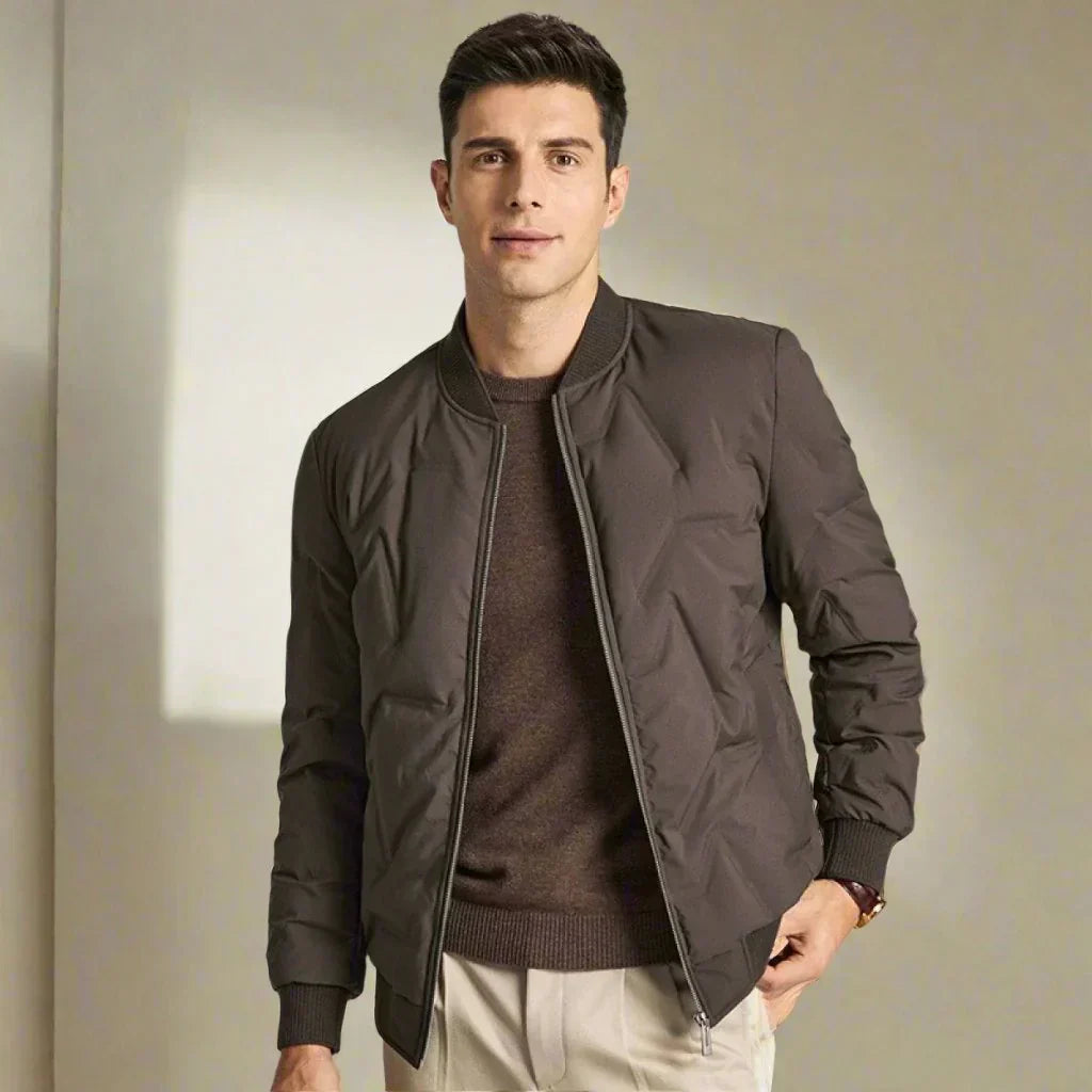 Jacket - Down Blend Quilting And Thermal Lightweight Warmth