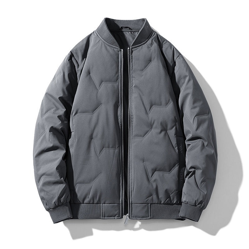 Men's Insulated Padded Bomber Jacket