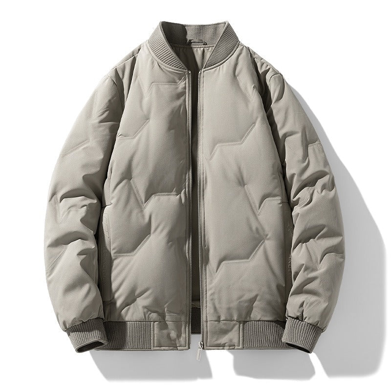 Men's Insulated Padded Bomber Jacket - BritishElegance
