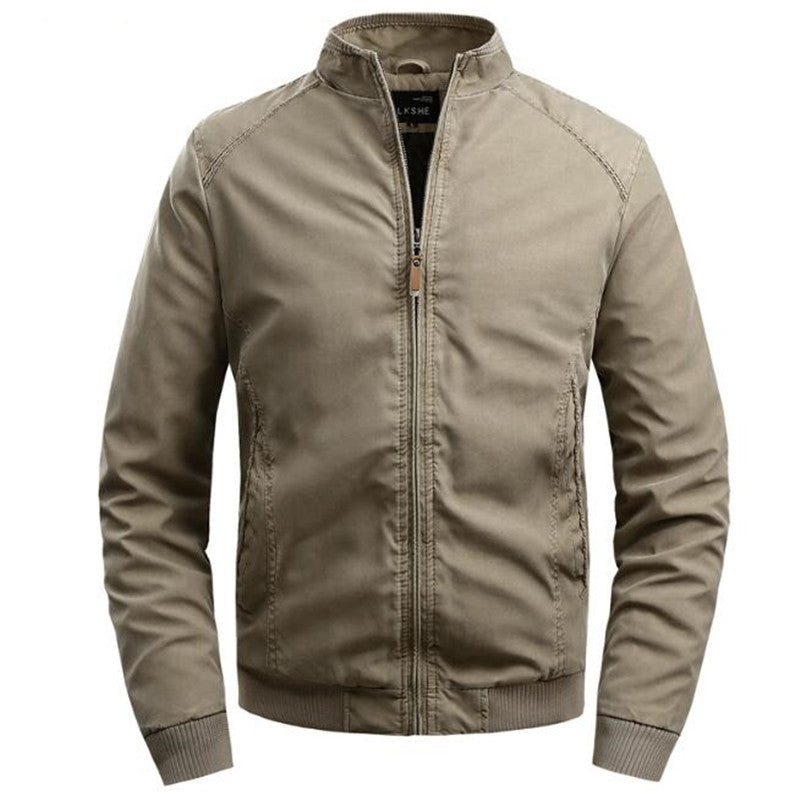 Jacket - Durable Polyester Blend Shell & Wind Protection