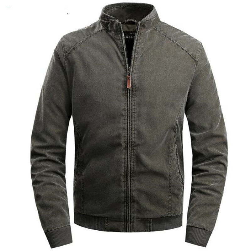 Jacket - Durable Polyester Blend Shell & Wind Protection