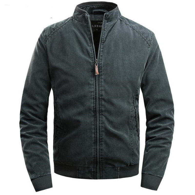 Jacket - Durable Polyester Blend Shell & Wind Protection