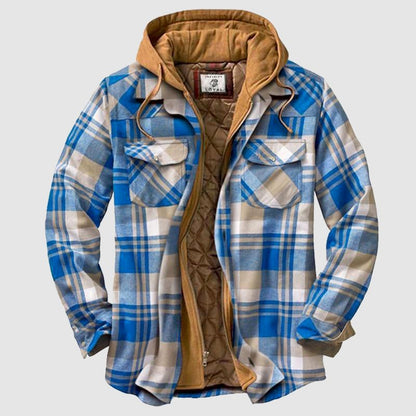 Cozy Insulated Flannel Jacket for Men