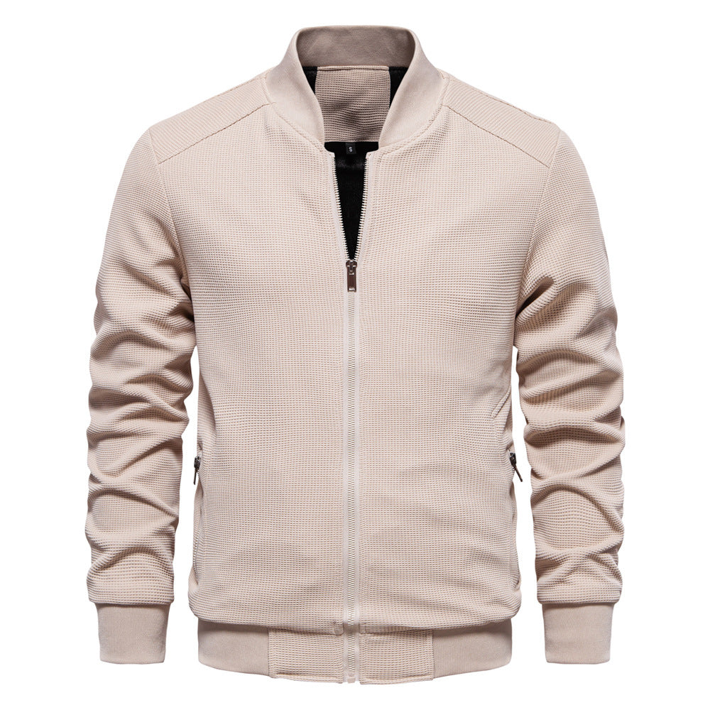 Men's Classic Zip Up Flight Jacket - BritishElegance