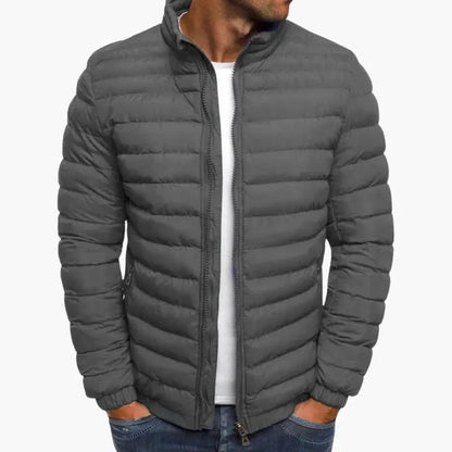 Jacket - Polyester Blend Insulated Liner & Streamlined Fit