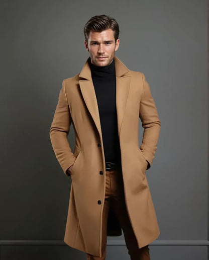 Jacket - Polyester Blend Structured Front & Warm Lining
