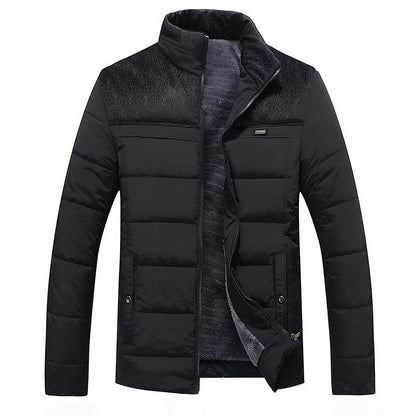 Men’s Fleece-Lined Puffer Jacket