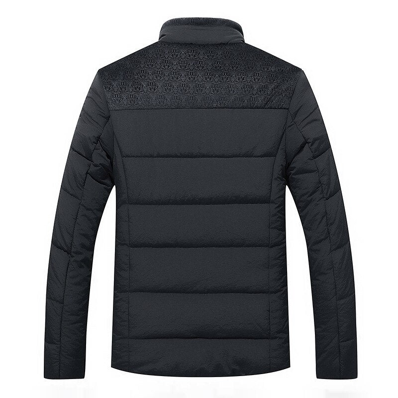 Men’s Fleece-Lined Puffer Jacket