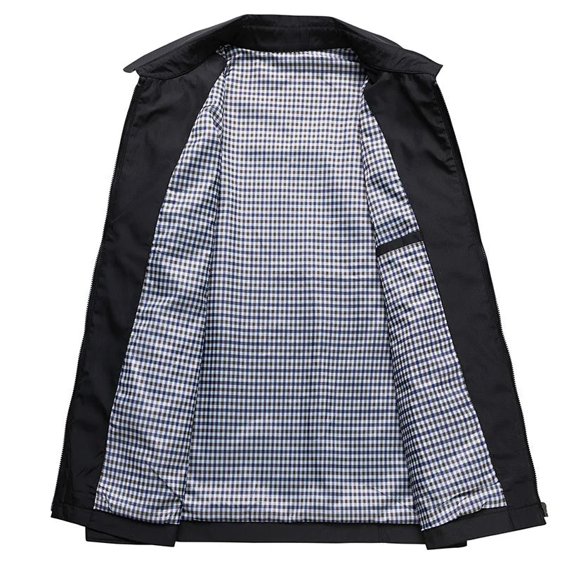 Jacket - Polyester Blend Thin Close Fit & Wind Shield