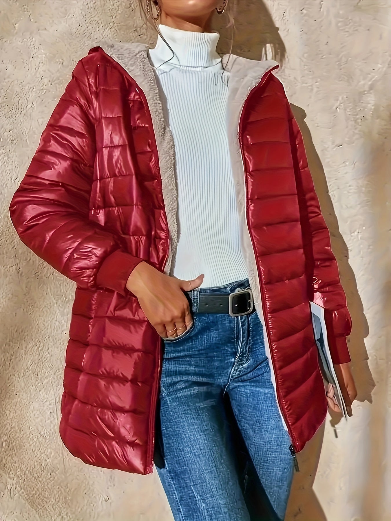 Janice | Women's Stylish Long Puffer Winter Jacket