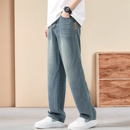 Jeans – Denim Blend Relaxed Waist And Easy Movement