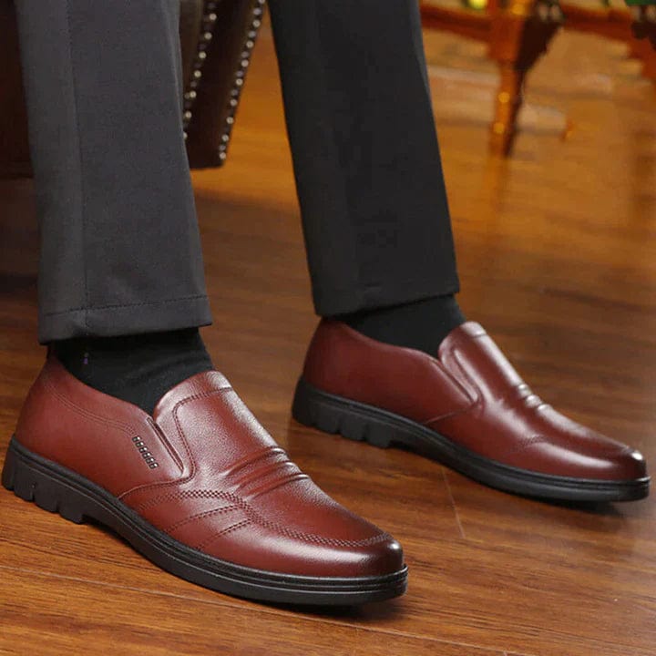 Men's Slip Resistant Formal Dress Shoes - BritishElegance