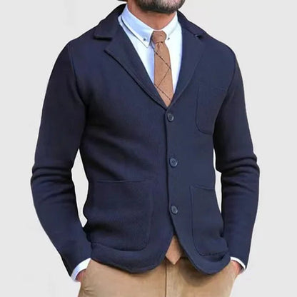 Jelle | Stylish Knitted Blazer for Men – Smart Casual Everyday Look