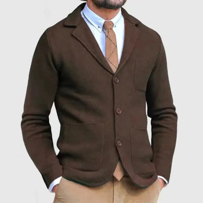 Jelle | Stylish Knitted Blazer for Men – Smart Casual Everyday Look