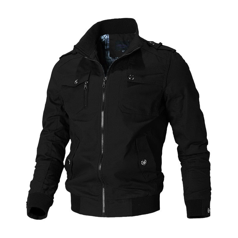 Jens | Classic Men’s Bomber Jacket with a Modern Urban Finish