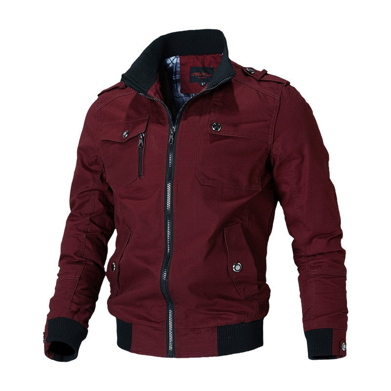 Jens | Classic Men’s Bomber Jacket with a Modern Urban Finish