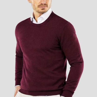 Men’s Classic Crewneck Knit Sweater