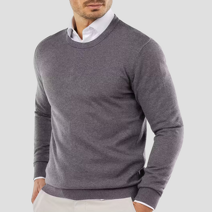 Men’s Classic Crewneck Knit Sweater