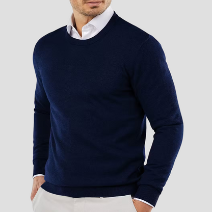 Men’s Classic Crewneck Knit Sweater