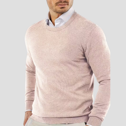 Men’s Classic Crewneck Knit Sweater