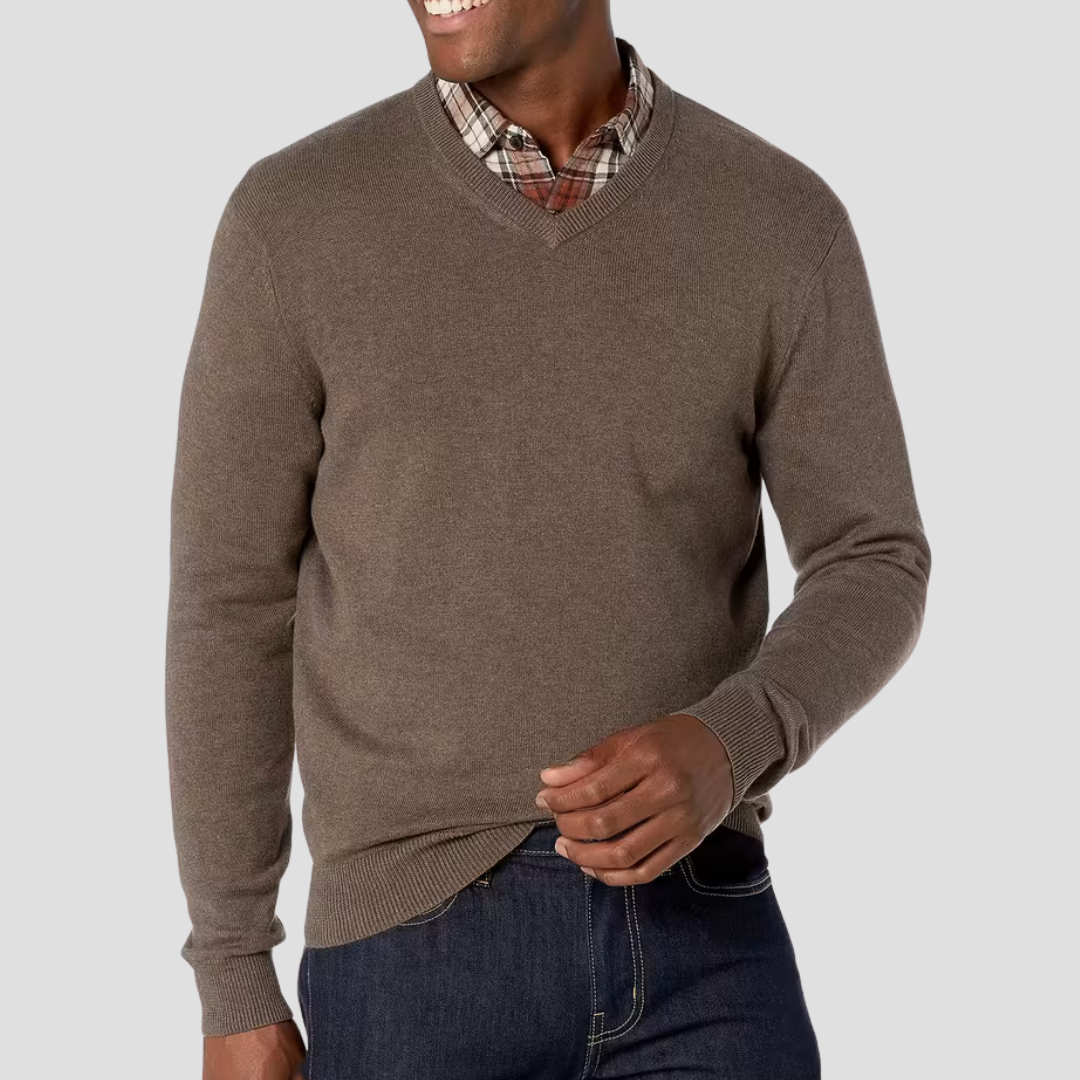 Men’s Classic Crewneck Knit Sweater