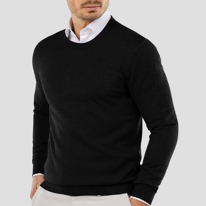 Men’s Classic Crewneck Knit Sweater
