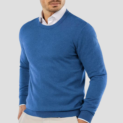 Men’s Classic Crewneck Knit Sweater