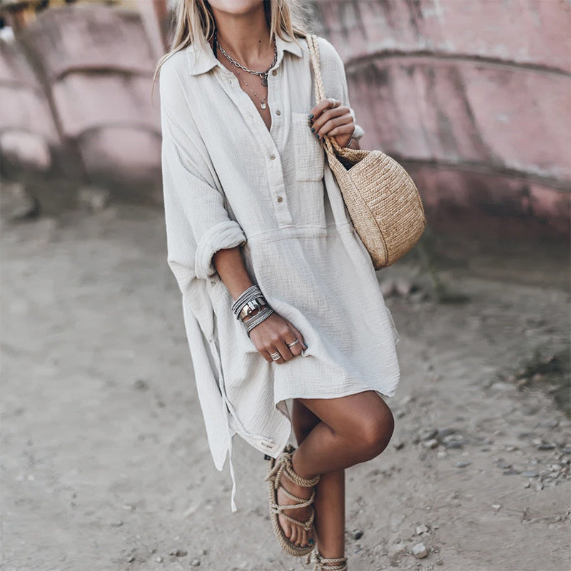 Lightweight Women's Short Sundress for Everyday Wear - BritishElegance