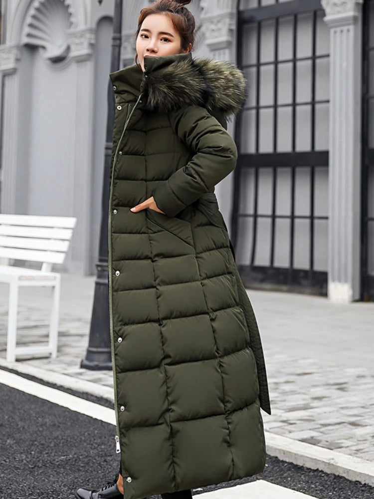 Jolie | Classic Women's Long Puffer Winter Coat for Everyday Warmth