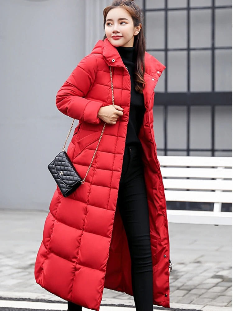 Jolie | Classic Women's Long Puffer Winter Coat for Everyday Warmth