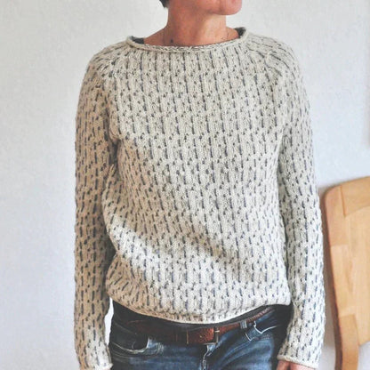 Juliette – Refined Round Neck Sweater for Women