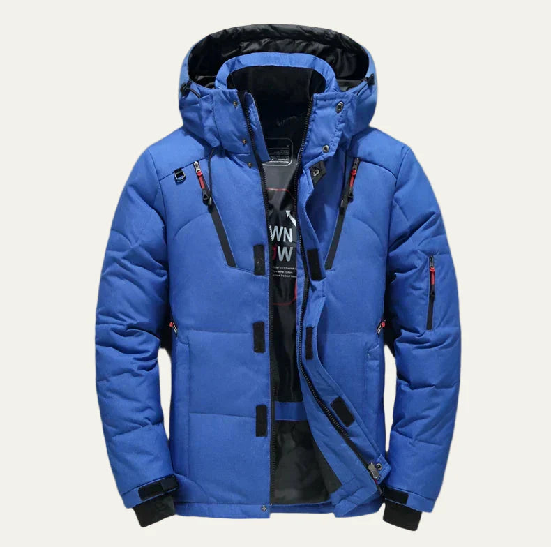 Men’s Heavy Duty Hooded Puffer Jacket