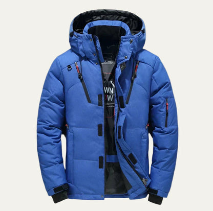 Men’s Heavy Duty Hooded Puffer Jacket