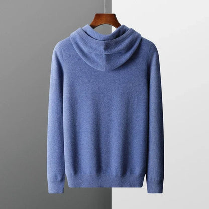 Marcus - Lightweight Knit Hoodie Jumper Men